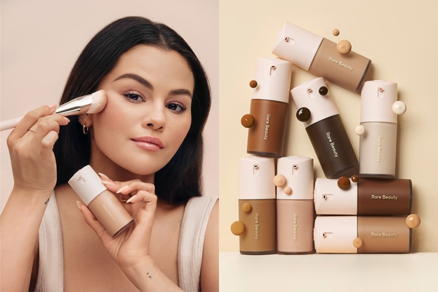  Selena Gomez Celebrates Rare Beauty's New Matte Foundation Launch at West Hollywood Event