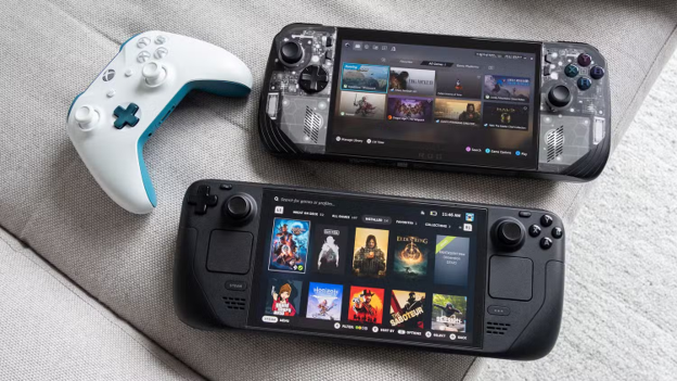 ASUS ROG Ally X vs. Steam Deck OLED Comparing Battery Endurance, Display Quality, and Handheld Gaming Performance
